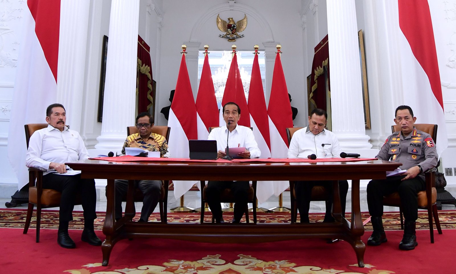 Presiden Tanggapi Penurunan Indeks Persepsi Korupsi Indonesia