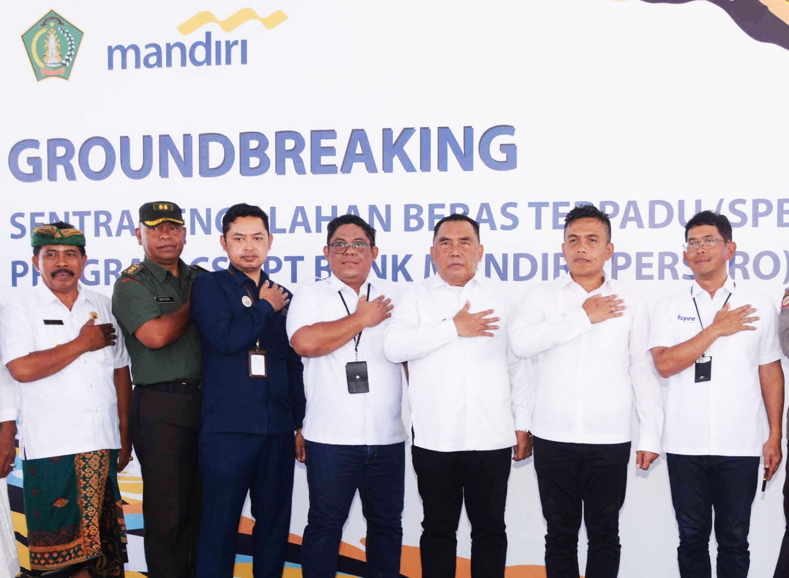 Bank Mandiri Bangun Sentra Pengolahan Beras Terpadu di Bali