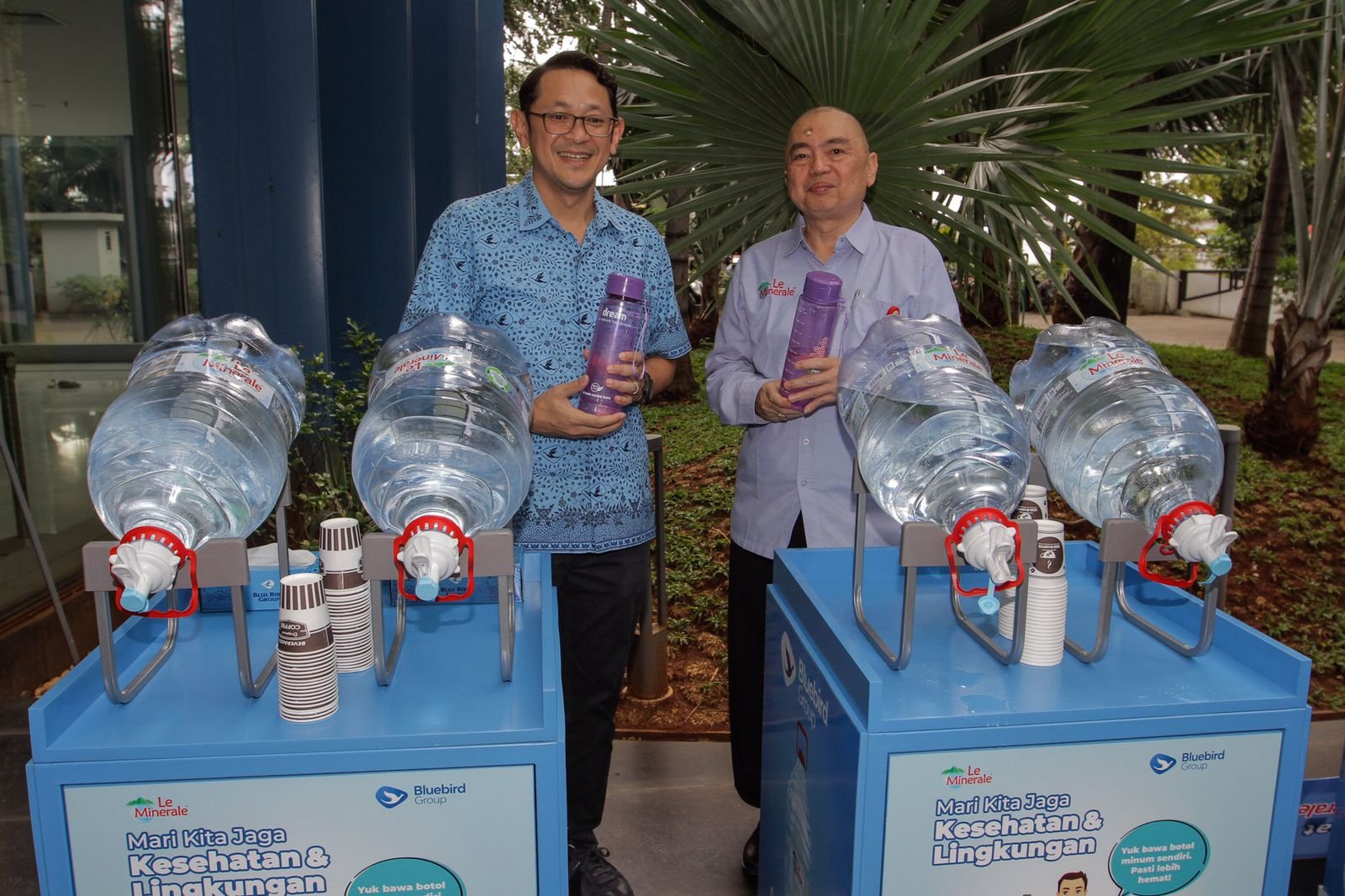 Kolaborasi Blue Bird – Le Minerale