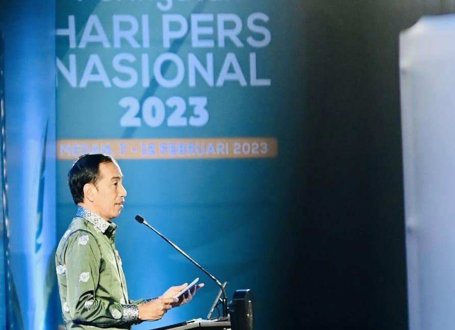 Presiden Hadiri Peringatan Hari Pers Nasional (HPN)  2023 di Medan