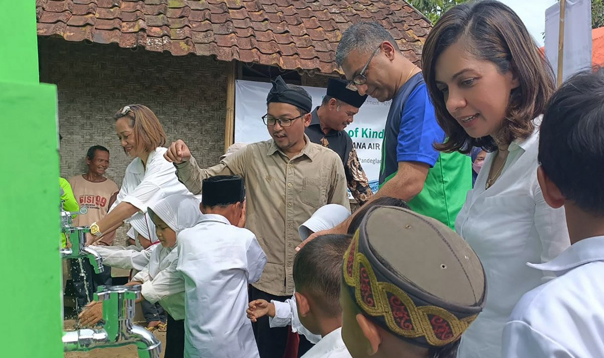 Manulife Aset Manajemen Indonesia Bantu Fasilitas Air Bersih di Banten