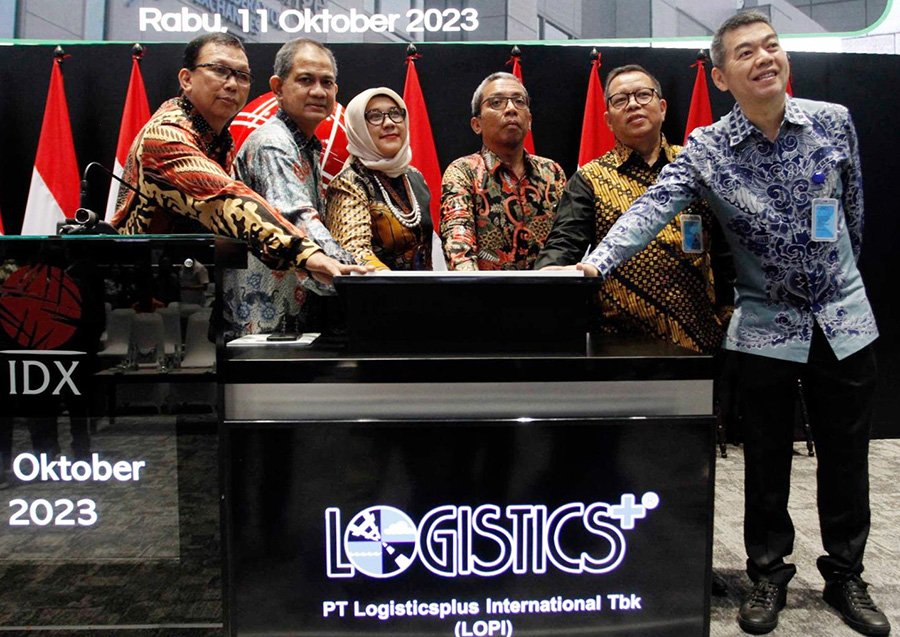 Listing Perdana Logisticsplus International