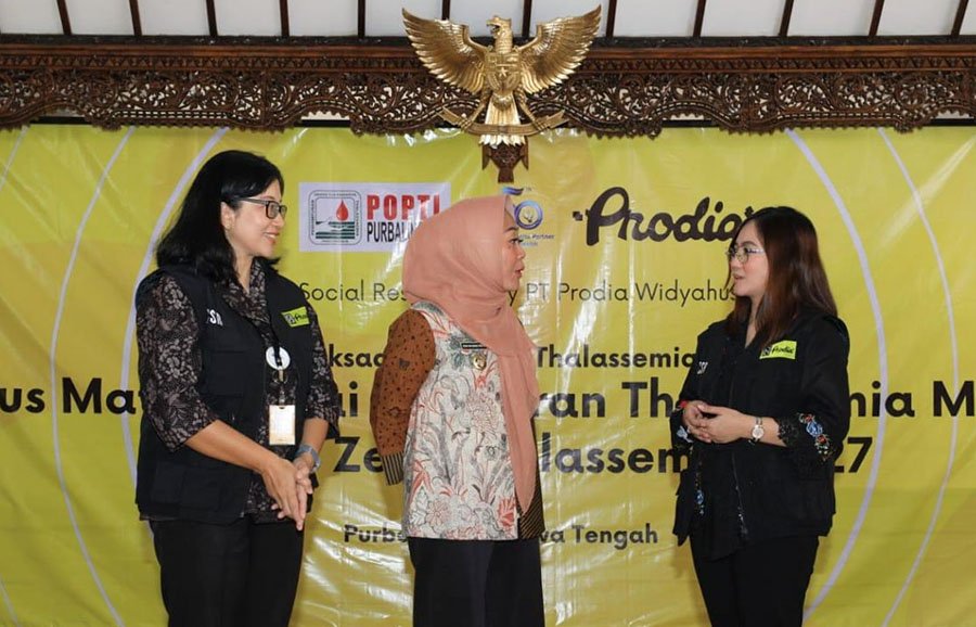 CSR Prodia di Purbalingga, Targetkan Zero Kelahiran Thalassemia Mayor