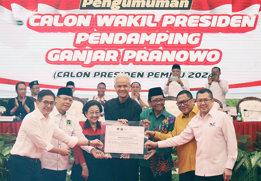 Mahfud MD Cawapres Ganjar Pranowo