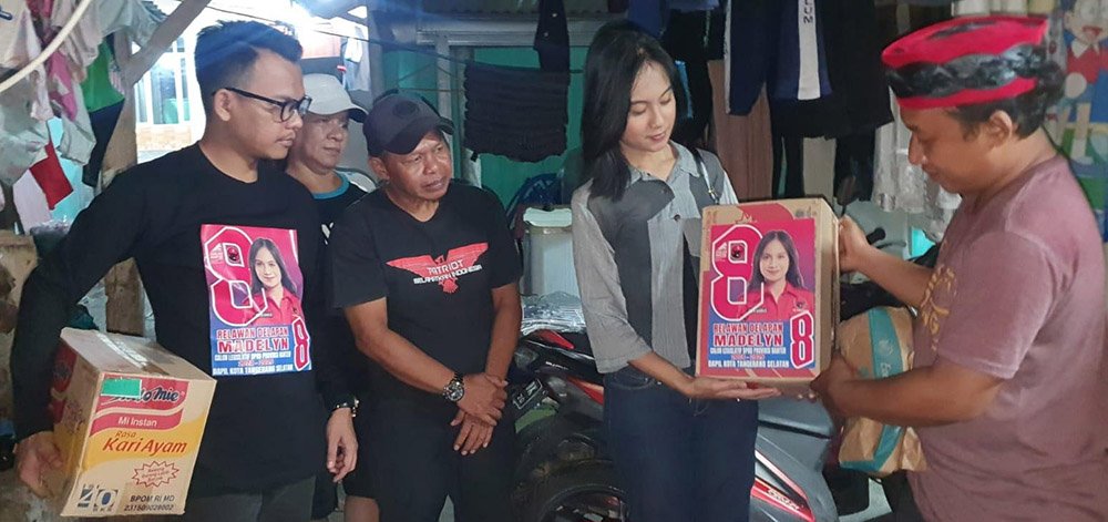 Madelyn Ahmad Bantu Korban Banjir Benda Baru