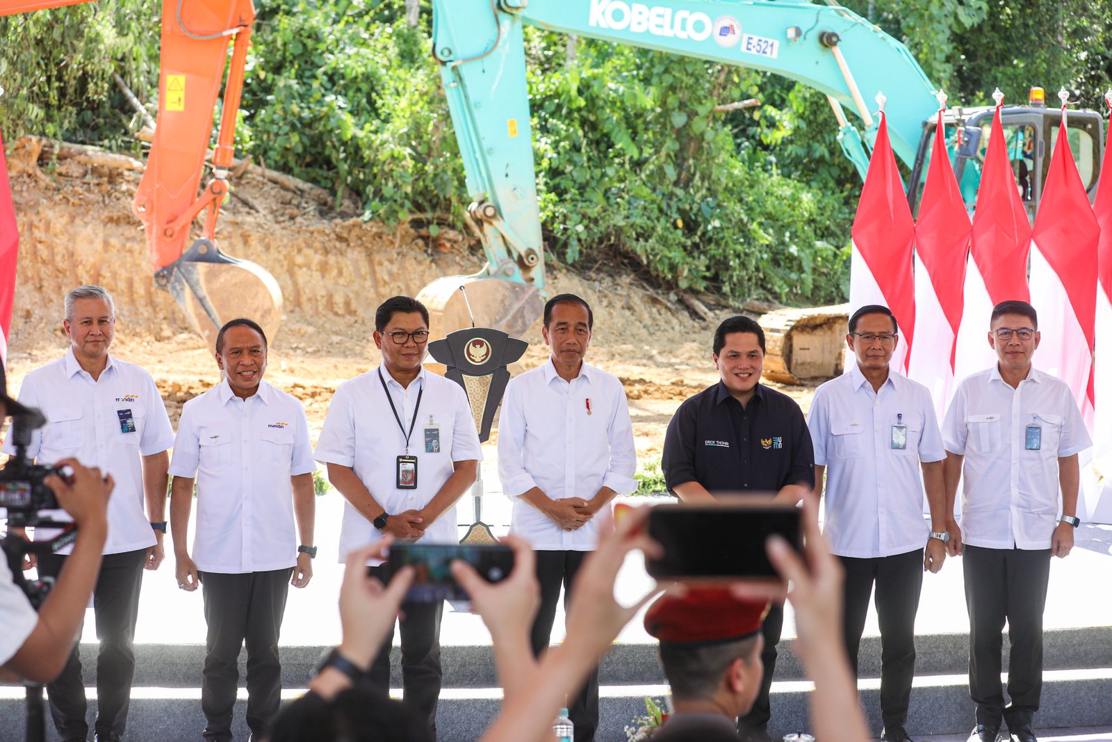 Presiden Lakukan Groundbreaking Mandiri Digital Services di IKN