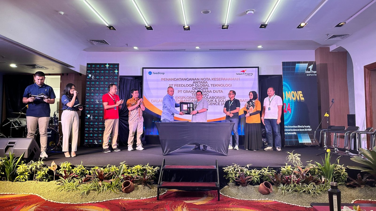 Keja Sama TelkomProperty – Feedloop AI