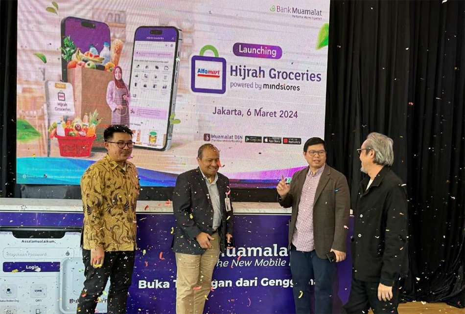 Peluncuran Layanan Quick Commerce Hijrah Groceries Bank Muamalat