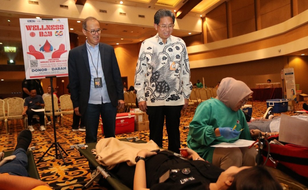 HUT ke 55, Bank Mega – Trans 7 Adakan Donor Darah dan Mini MCU