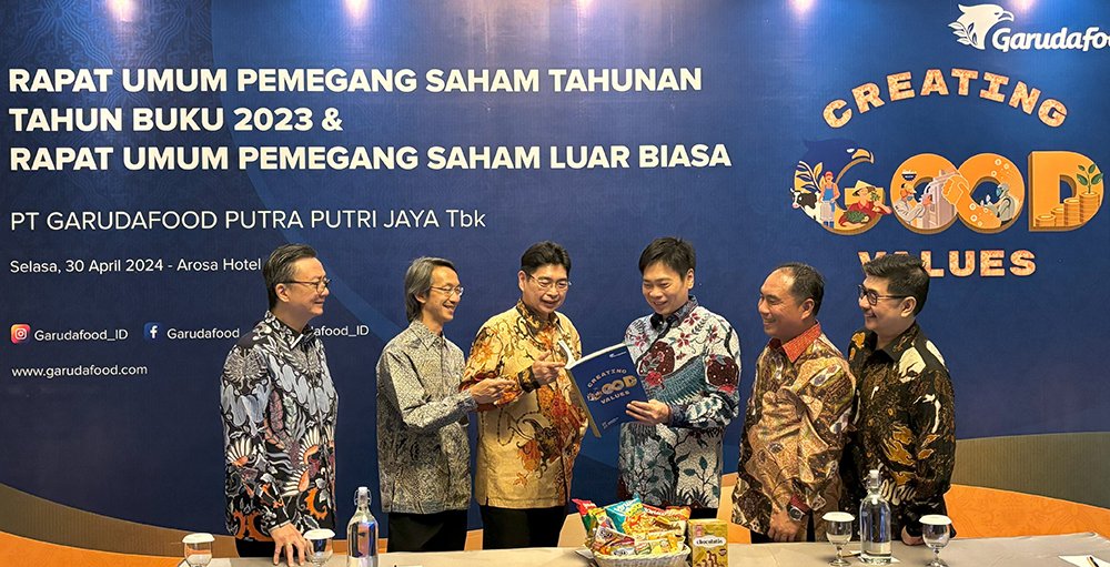 Laba Meningkat 36,5%, GarudaFood Bagikan Dividen Rp 331,92 Miliar