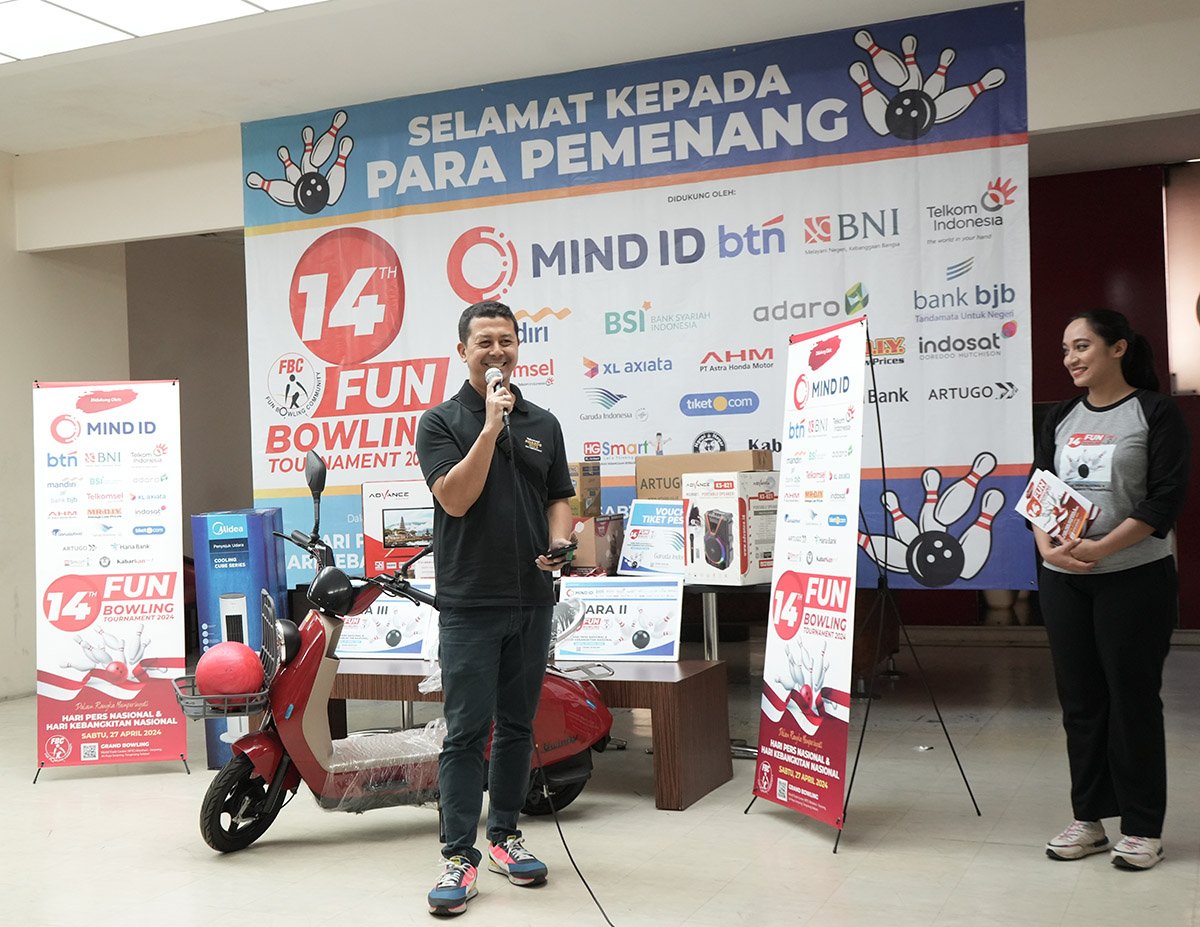 FBC Sukses Selenggarakan Tournament Bowling Jurnalis ke 14