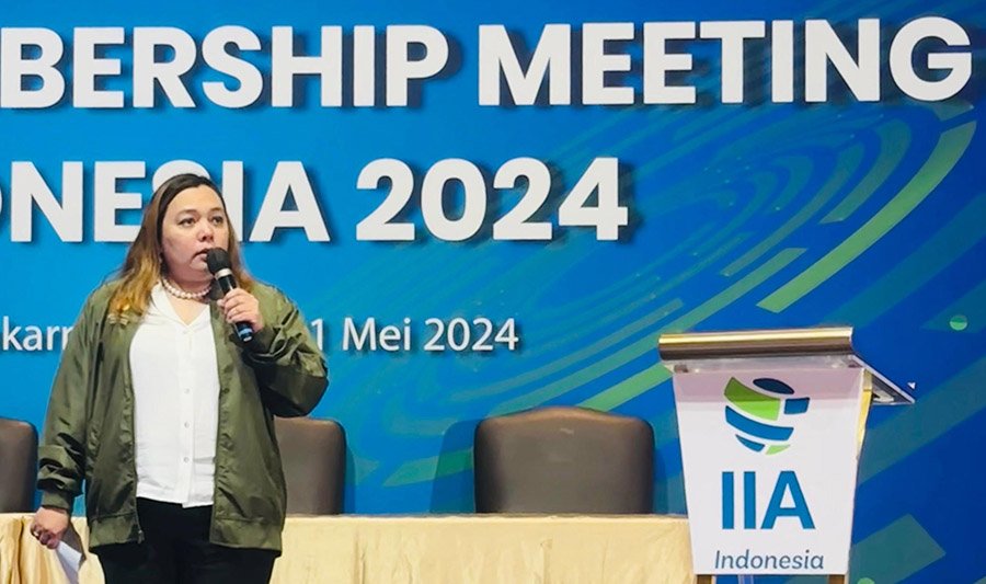 Angela Simatupang Terpilih Kembali Sebagai President IIA 2024-2027