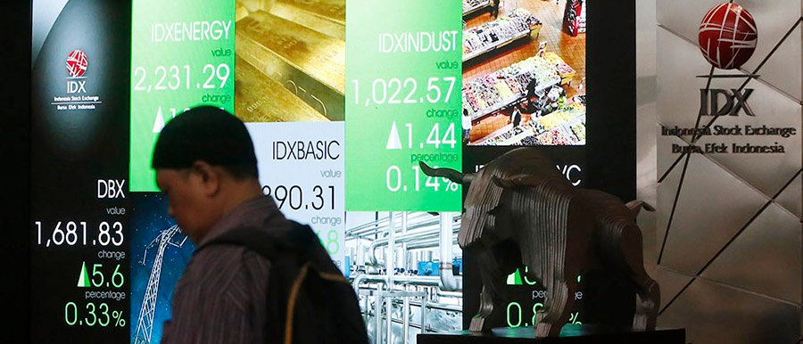 Perdagangan Saham Ditutup Bervariasi