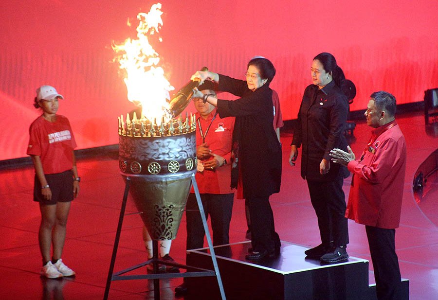 Mega Terharu, Bahagia dan Bangga, PDIP Hattrick Menang Pemilu