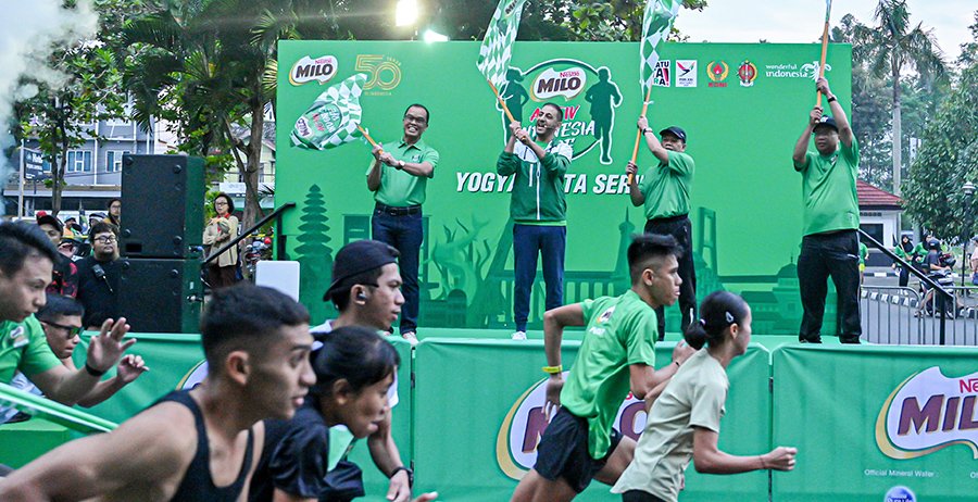 Road to MILO ACTIV Indonesia Race 2024 Yogyakarta Series
