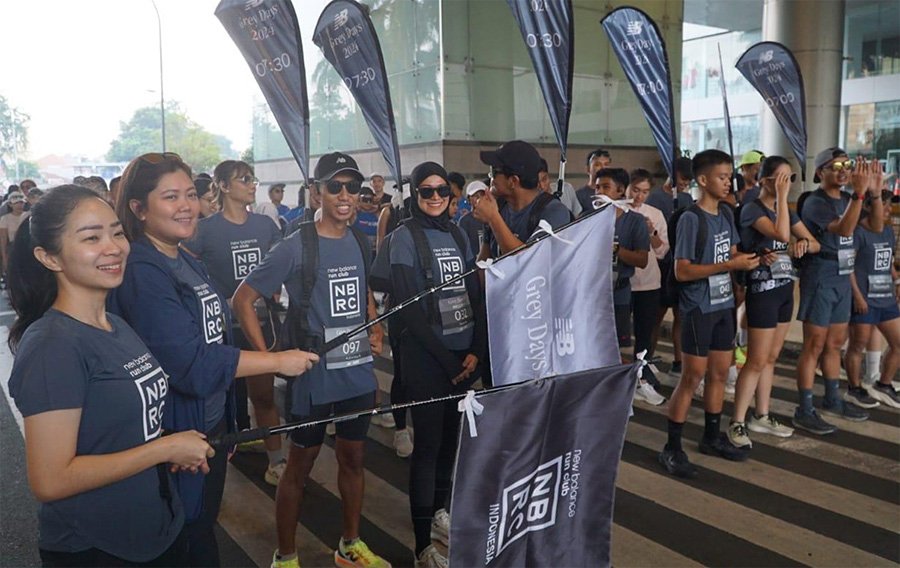Grey Day Run, Event Kolaborasi Bernuansa Abu-abu&nbsp;