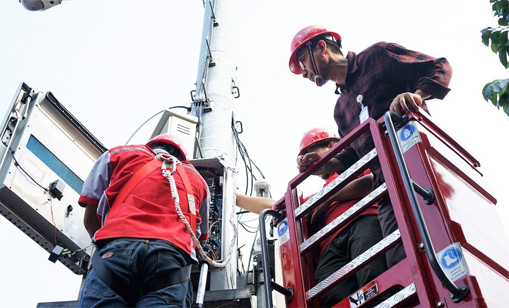 Guna Tingkatkan Kualitas Layanan Selular, Telkom Upgrade Integrasi BTS 4G ke 5G