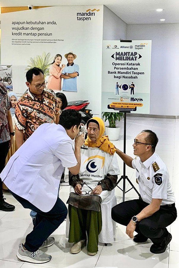 Bank Mandiri Taspen Peduli Bebas Katarak