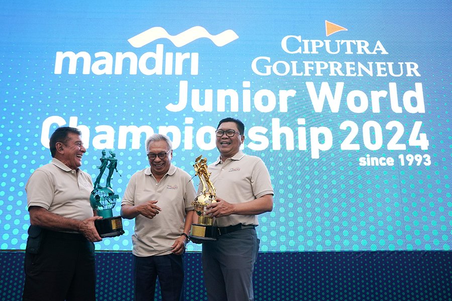 Pupuk Potensi Atlet Muda, Bank Mandiri Gandeng Ciputra Gelar Golfpreneur Junior World Championship 2024