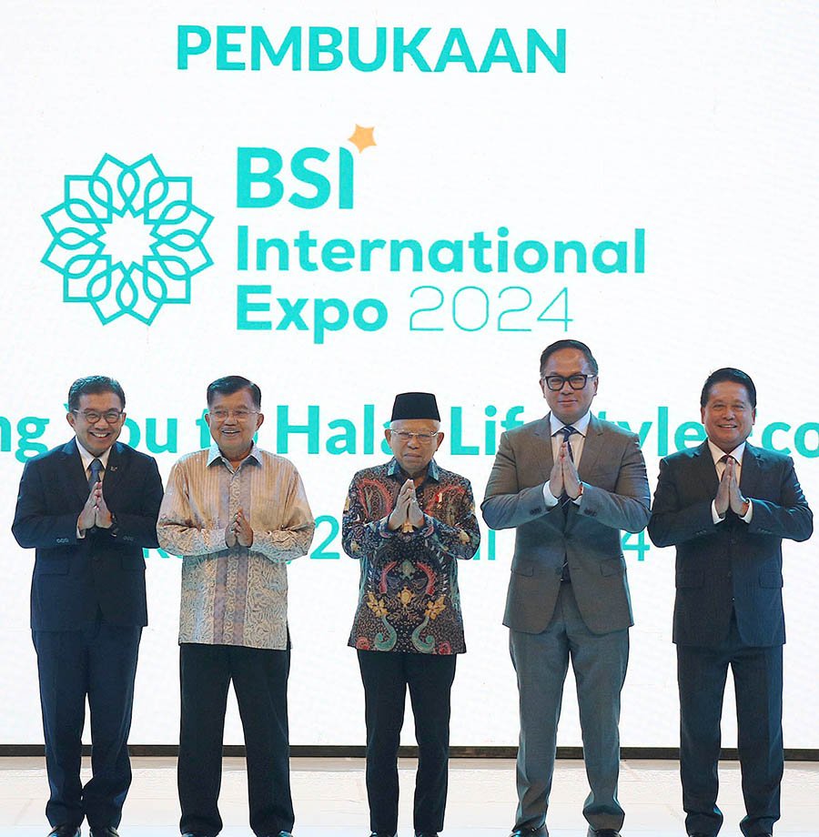 Wapres Buka BSI International Expo 2024