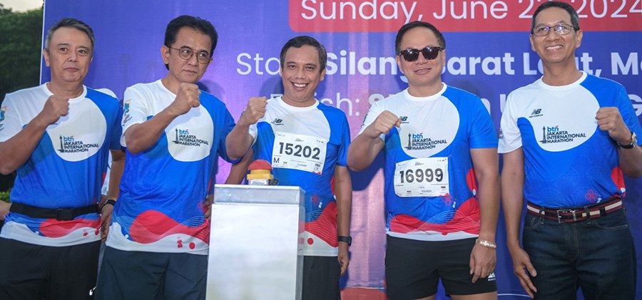 BTN Jakarta International Marathon (JAKIM) 2024 Sukses Digelar