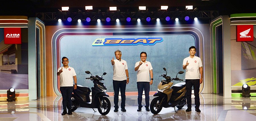 AHM Luncurkan All New Honda BeAT dengan Desain dan Fitur Keamanan Baru