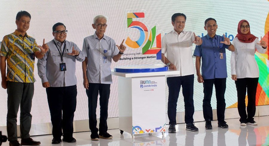 Launching Logo HUT ke 54 Jamkrindo