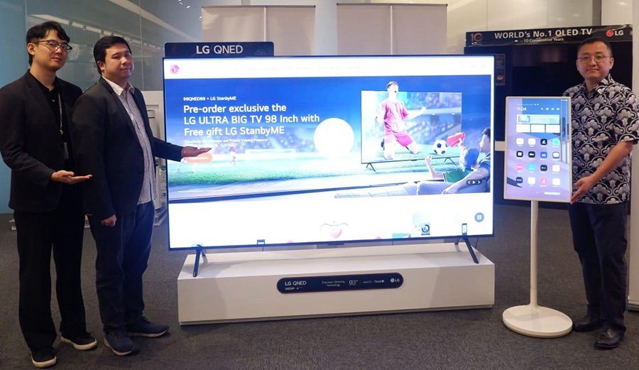 LG Electronics Indonesia Gelar Pre Order TV Premium Product