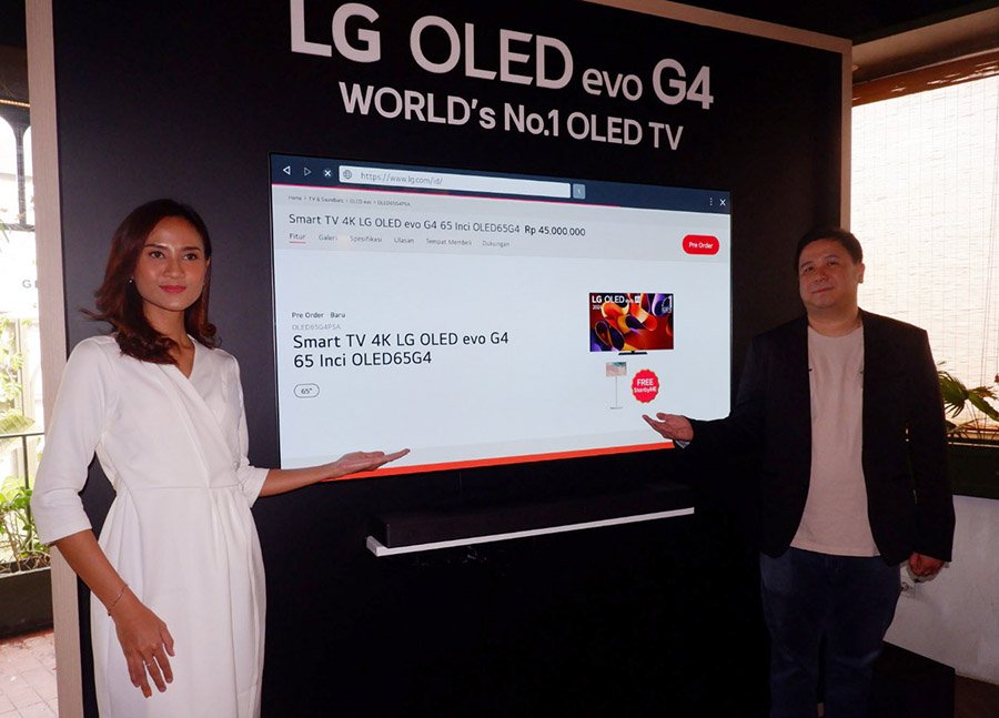 Pre Order Produk LG OLED evo G4