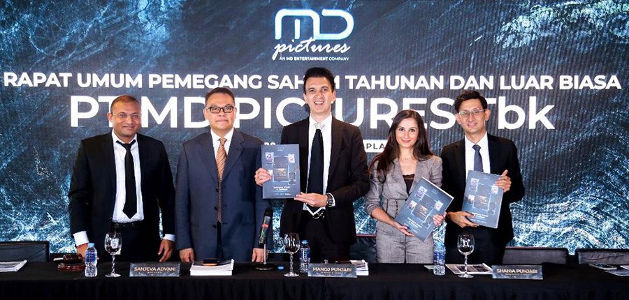 FILM Bagikan Dividen dan Ubah Nama Menjadi MD Entertainment