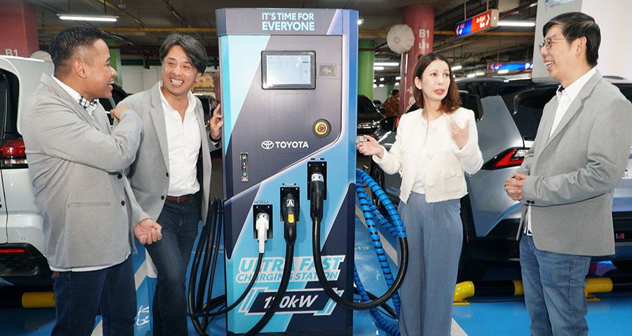 Jaringan Charging Station Spot Toyota