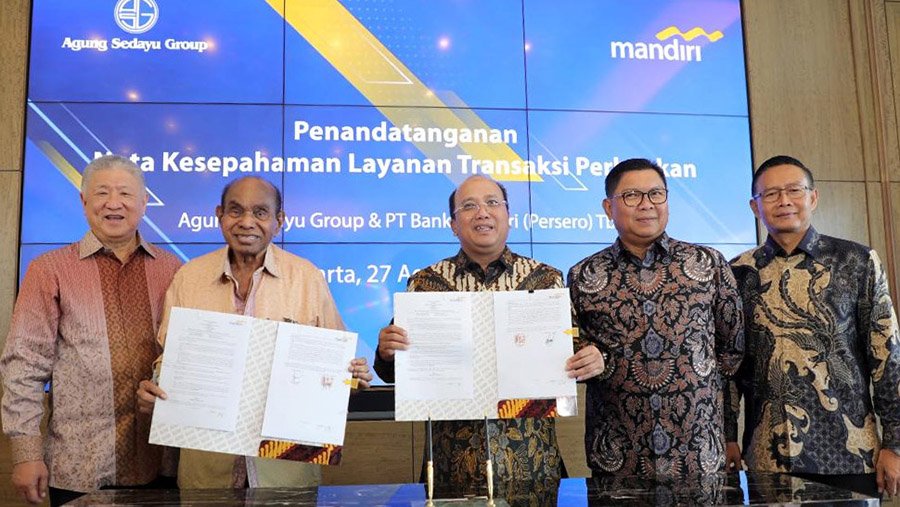 MoU Layanan Perbankan Bank Mandiri Untuk Agung Sedayu Group