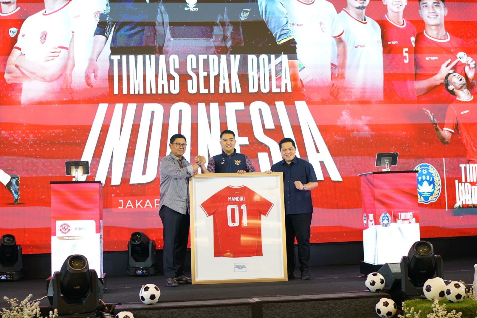 Bank Mandiri Resmi Menjadi Presenting Partner Timnas Sepak Bola Indonesia