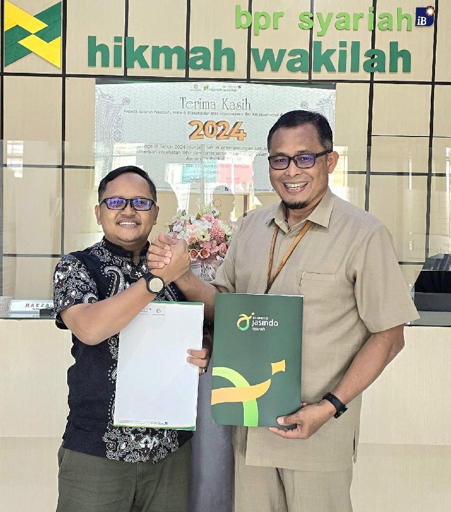 Jasindo Syariah Perluas Penetrasi di Aceh, Gandeng BPR Syariah Hikmah Wakilah
