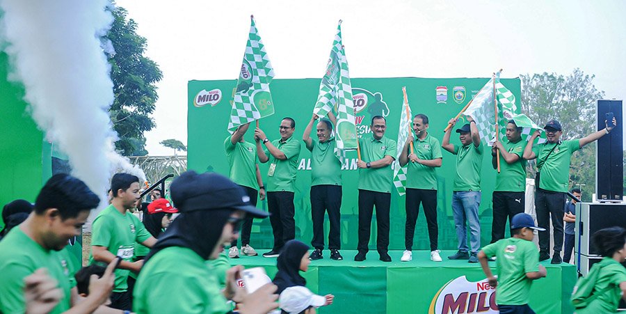 Kali ini di Palembang, Milo Kembali Gelar Road to MILO ACTIV Indonesia Race 2024