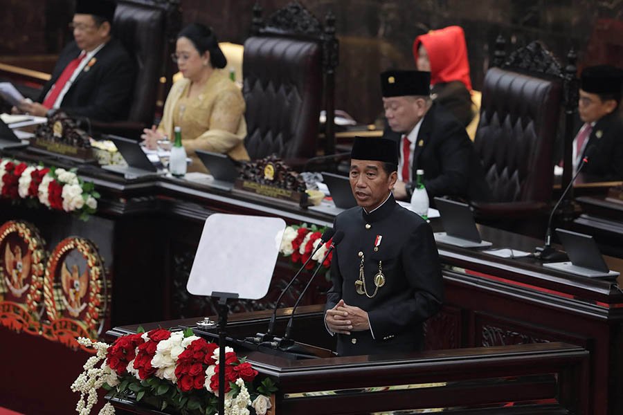 Pidato Presiden pada Sidang Paripurna DPR