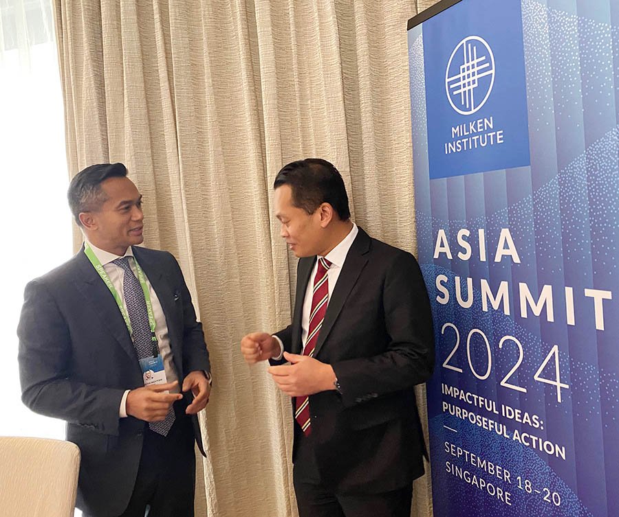 Ketua Umum KADIN Anindya Bakrie Menjadi Pembicara CEO Roundtable: Green Shoring Global Initiative di Singapura