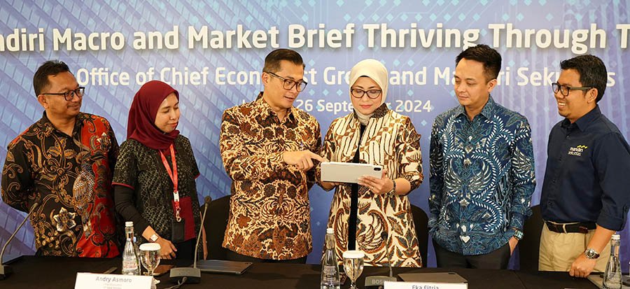 Bank Mandiri Optimistis Ekonomi RI Tumbuh 5,06% di 2024 dan 5,18% di 2025