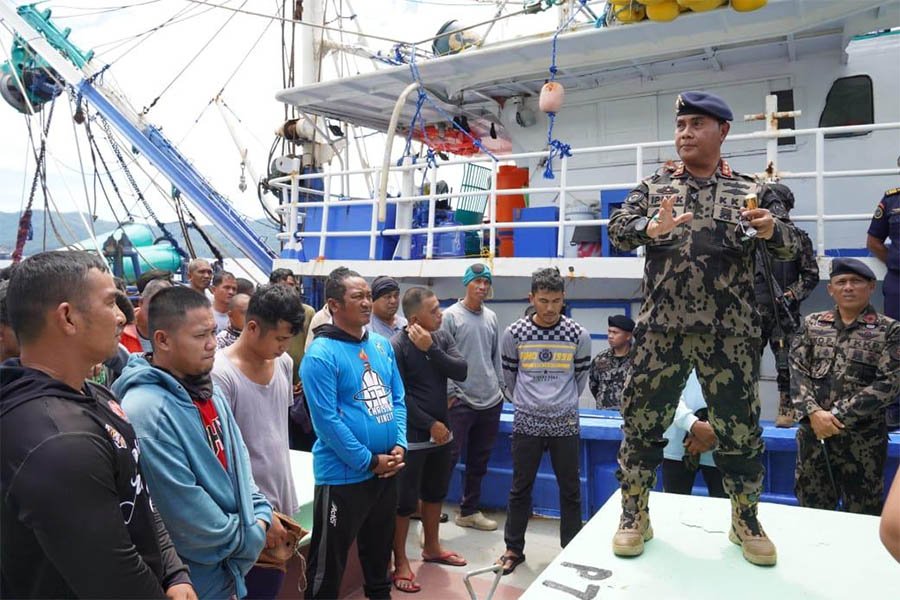 KKP Amankan 5 KIA Pencuri Ikan di Samudera Pasifik dan Selat Malaka