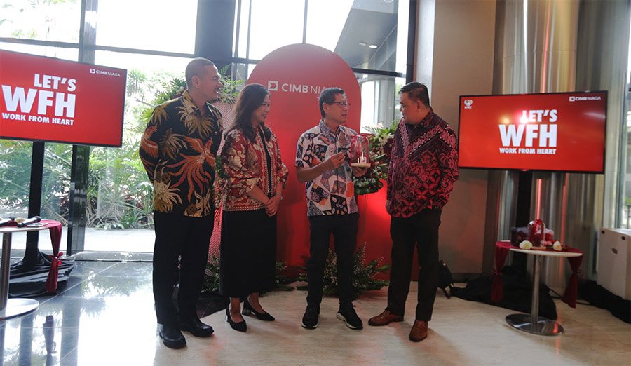 CIMB Niaga Perkenalkan Work From Heart