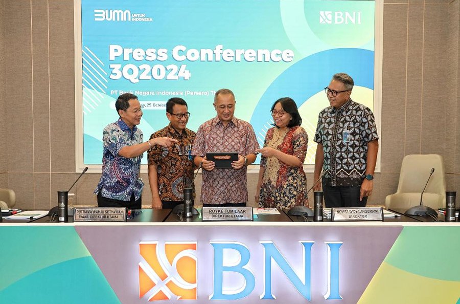Laba BNI Tembus Rp16,3 Triliun di Kuartal III-2024