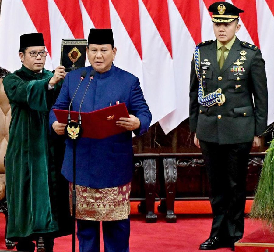 Pelantikan Presiden Prabowo Subianto