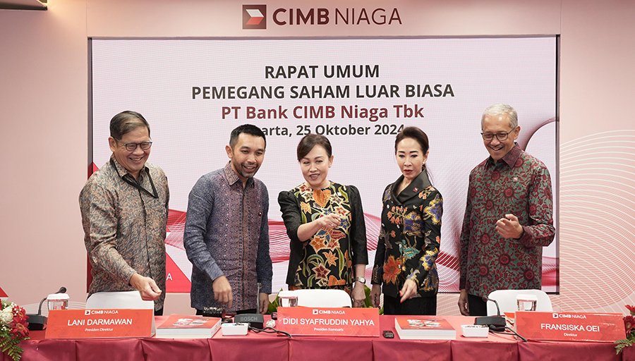 RUPSLB CIMB Niaga Setujui Pengangkatan Novan Amirudin sebagai Komisaris