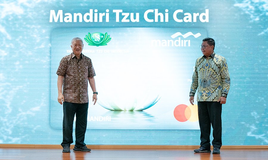Bank Mandiri dan Tzu Chi Luncurkan Kartu Kredit Berbasis Donasi dan Layanan Filantropi Digital di Livin&rsquo;