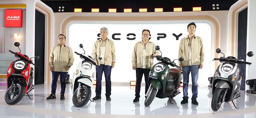 Peluncuran New Honda Scoopy Generasi Terbaru