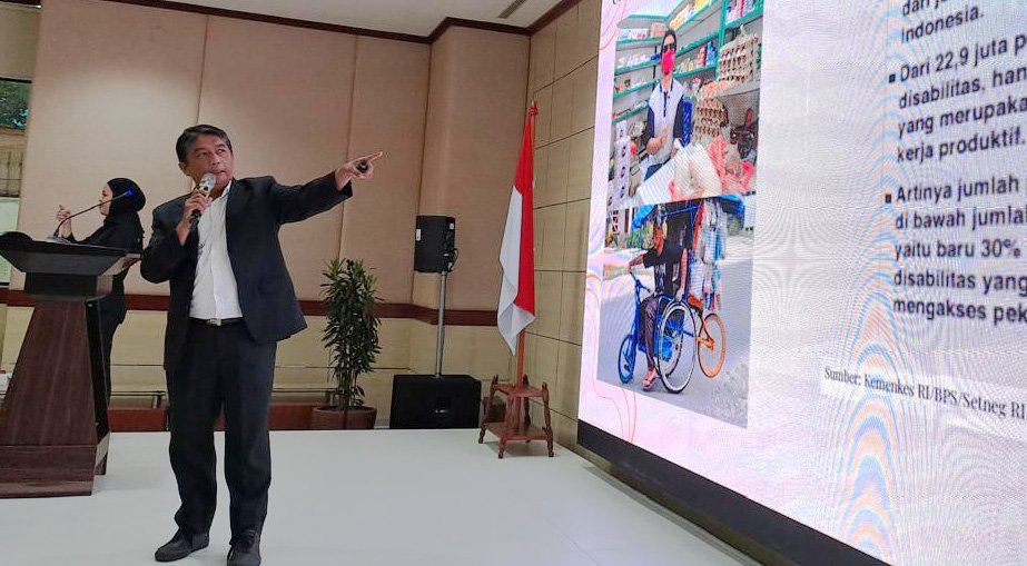 Dr. M Ichwan Hamzah : UMKM Harus Punya Tagline Baru “UMKMRamah Disabilitas”