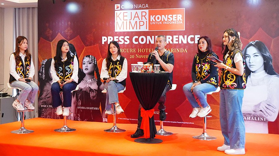 CIMB Niaga Gelar Konser Kejar Mimpi untuk Indonesia di Samarinda