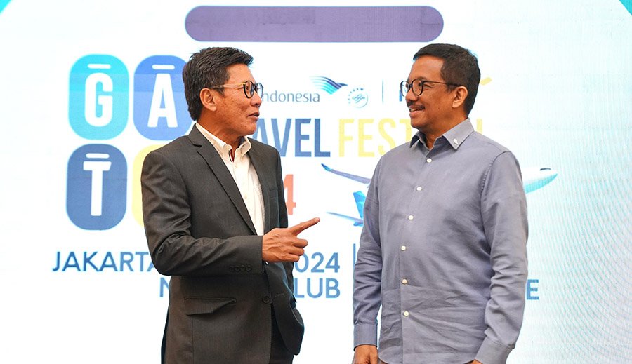 Pacu Bisnis, Bank Mandiri Bidik Transaksi Garuda Indonesia Travel Festival (GATF) 2024