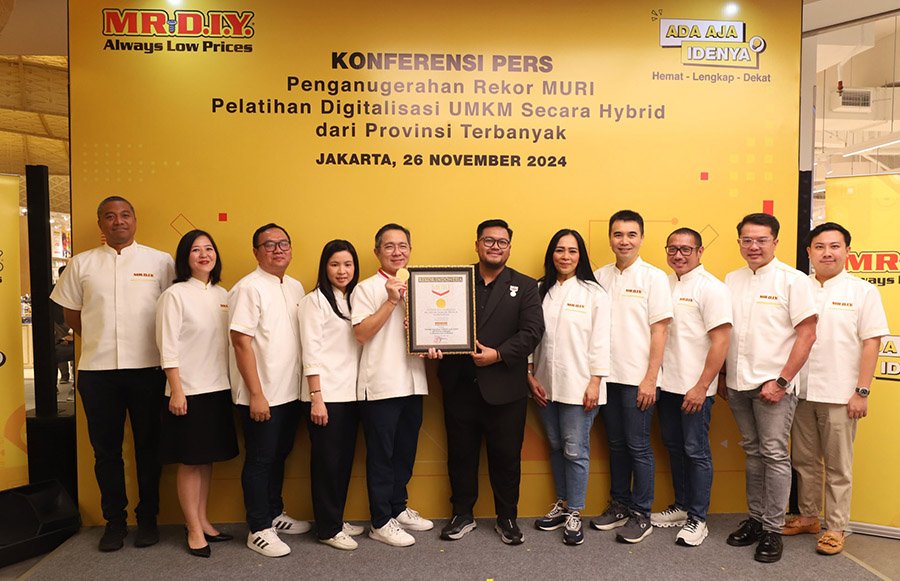 MR. D.I.Y. Raih Rekor MURI