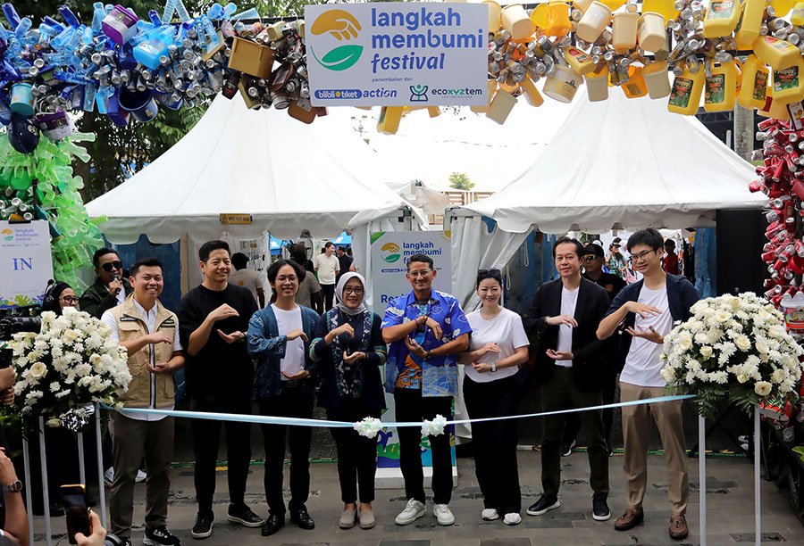 Peresmian Langkah Membumi Festival 2024